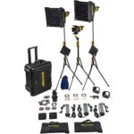 Dedolight DLED7 Turbo LED 3-Light Bi-Color Kit