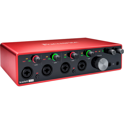 Buy Focusrite Scarlett 18i8 18×8 USB Audio Interface (3rd Generation)