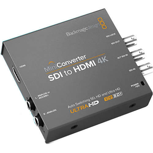 Blackmagic Design Mini Converter 6G-SDI to HDMI 4K