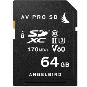 Angelbird 64GB AV Pro V60 Memory Card