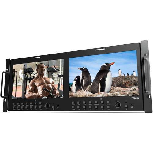 TVLogic RKM-290A Dual 9? HD/SD LCD Rack Monitor