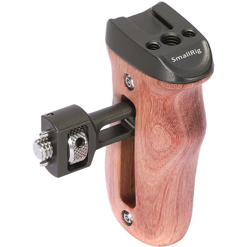 SmallRig Wooden Side Handle with ARRI-Style Mount