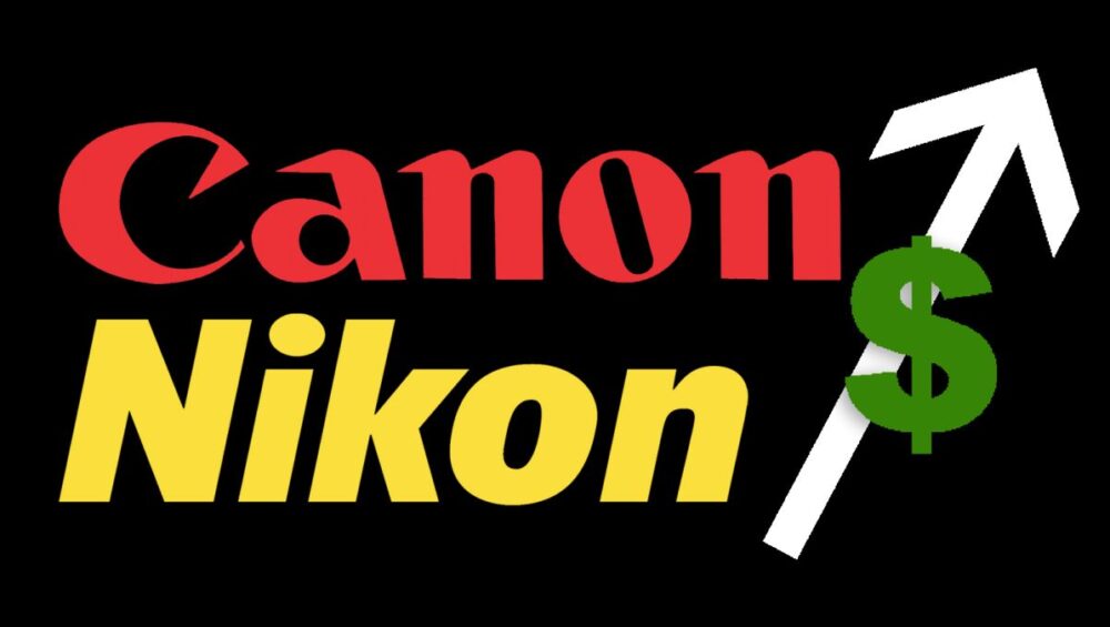 canon and nikon prices