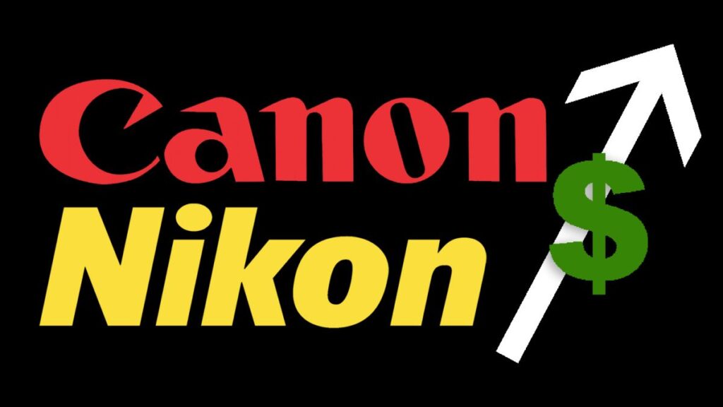 canon and nikon prices