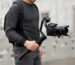 boy holding camera with gimbal