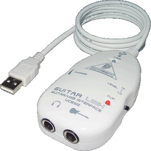 Behringer UCG102 GUITAR LINK Guitar-to-USB Interface