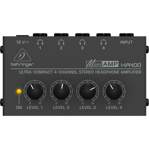 Behringer MicroAMP HA-400 Headphone Amplifier