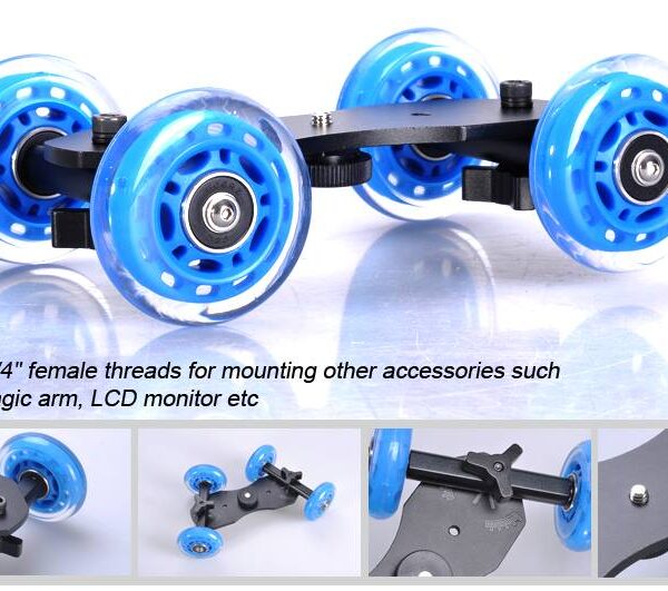TableTop Skater Wheel Dolly Slider