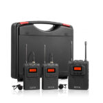BOYA BY-WM8 UHF Dual-Channel Wireless Lavalier Microphone