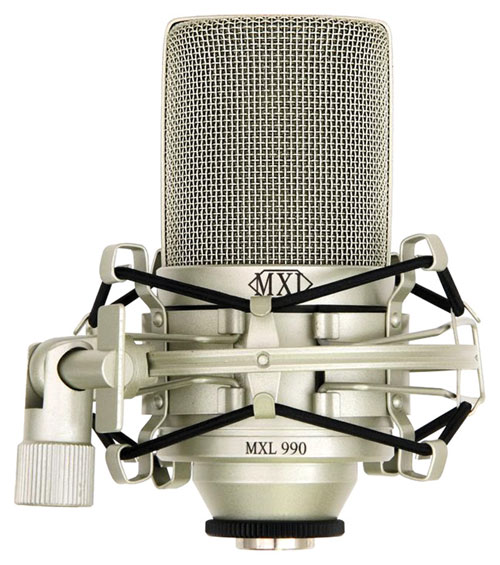 MXL 990 Condenser Microphone with Shockmount