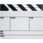Filmmaking Clapperboard kit (White)