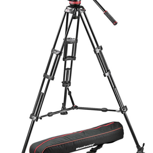 Manfrotto 504 HD Video Head with 546BK Tripod Legs