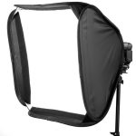 Soft Box 80?80 with Flash Holder & Bracket