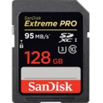 SANDISK EXTREME PRO 128gb 95MB/s Memory Card