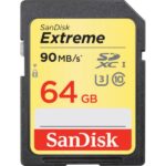 Sandisk SDHC 64GB Extreme 90MB/s Memory Card