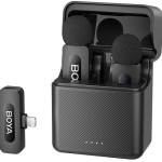 BOYA BY-V3 DUAL WIRELESS MICROPHONE (FOR iOS ONLY)
