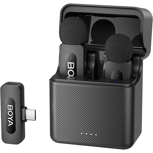 BOYA BY-V30 DUAL WIRELESS MICROPHONE (FOR TYPE-C ONLY)