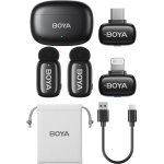 BOYA MINI 12 (FOR iOS + TYPE-C) DUAL WIRELESS MICROPHONE