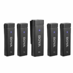 BOYA BY-W4 – 4 Microphone – Wireless Lavalier 2.4GHz Compact Microphone With 3 Year Warranty