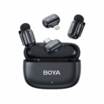 BOYA Mini 12 For ( Andriod Type C and I phone IOS ) Dual Wireless Microphone With Charging Case - Image 4