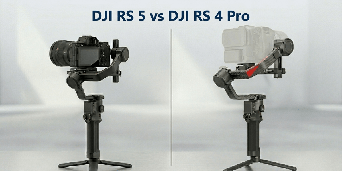 DJI RS 5 vs DJI RS 4 Pro