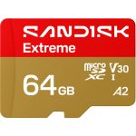 SanDisk 64GB Extreme 200mb UHS-I microSDXC Memory Card