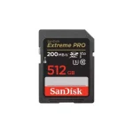 SanDisk 512GB Extreme Pro UHS-I 200MB/s SD Card