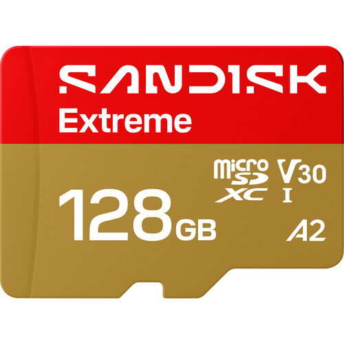 SanDisk Extreme PRO 128GB 200MB/s UHS-I microSDXC Memory Card SanDisk Extreme PRO 128GB 200MB/s UHS-I microSDXC Memory Card