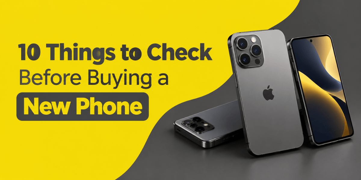 10 things to check before buying a new phone, including battery, camera, storage, and performance
