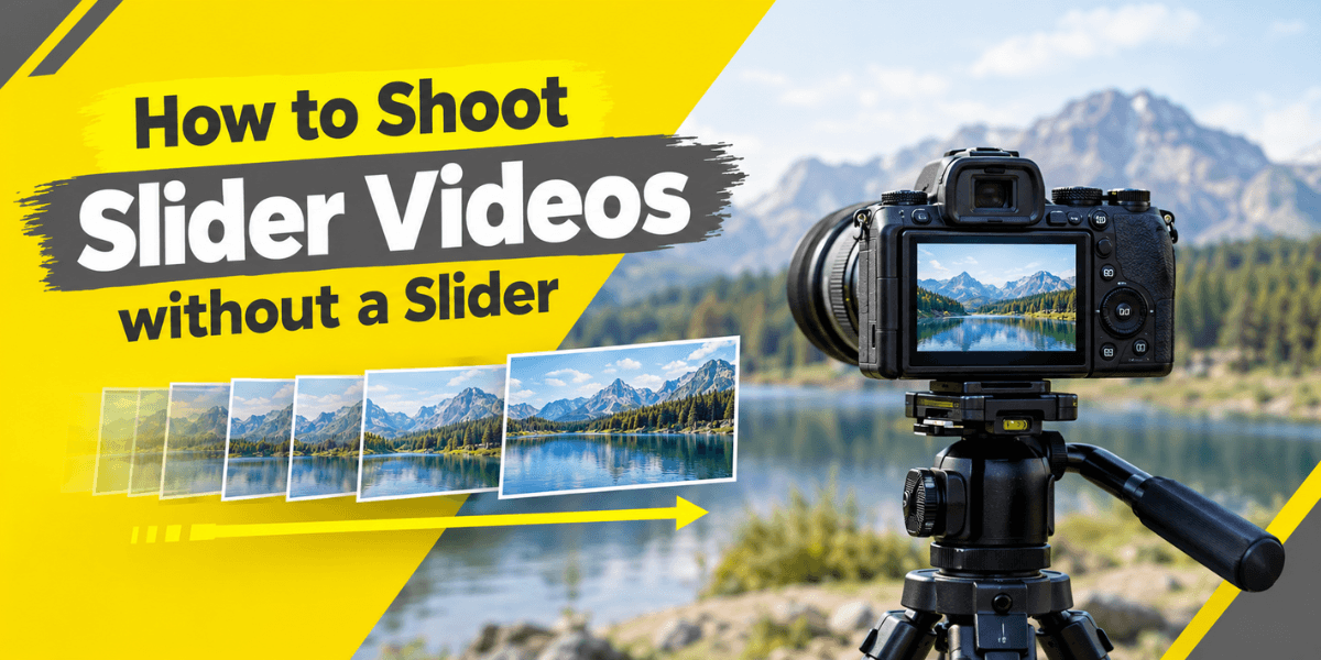How to Shoot Slider Videos without a Slider